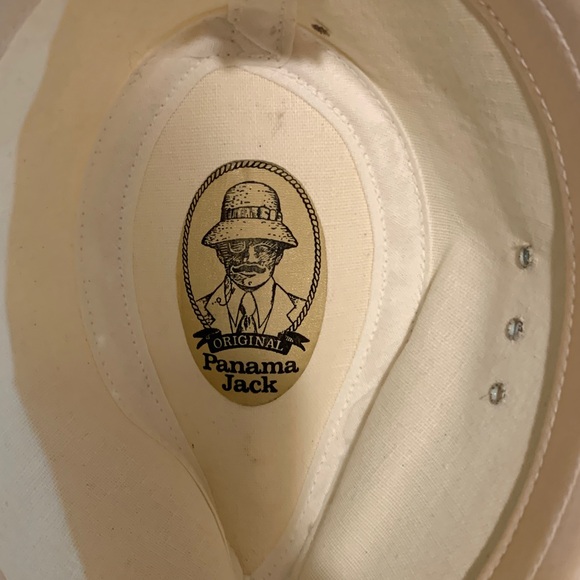 Panama Jack Off-White Bucket Hat - Picture 5 of 9